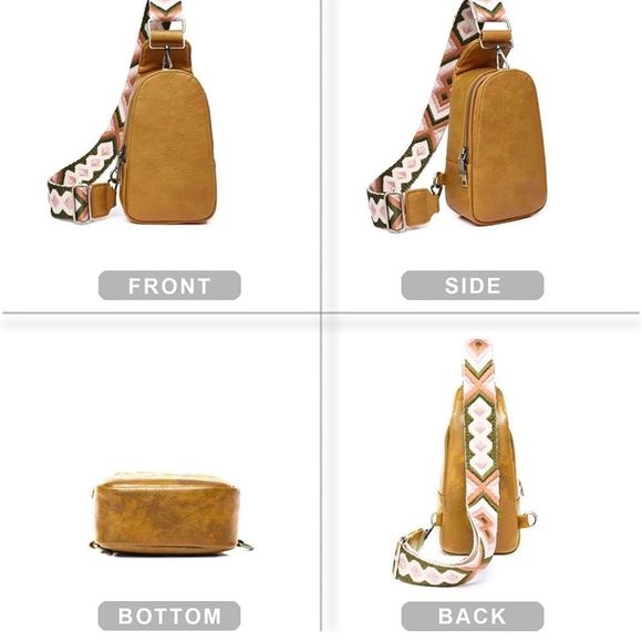 Boho Crossbody Purse Satchel - Picture 3 of 8